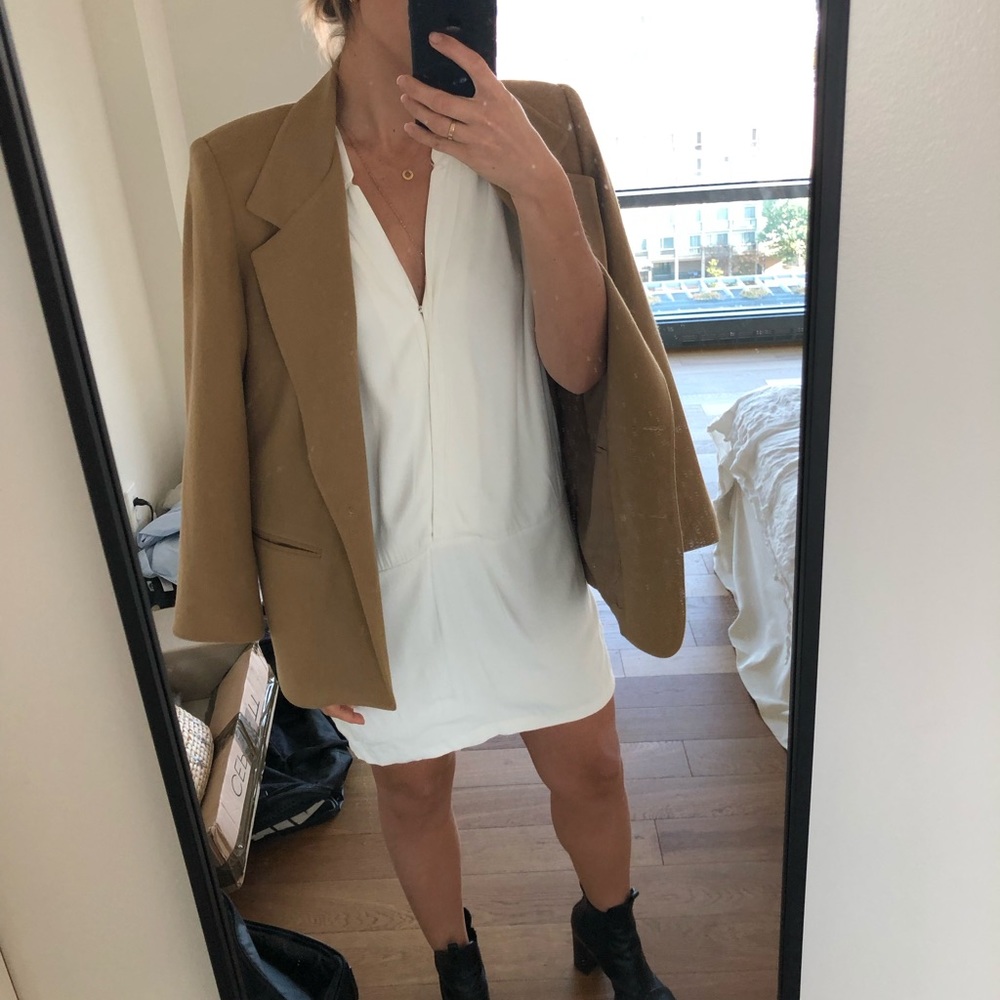 Sandro white dress